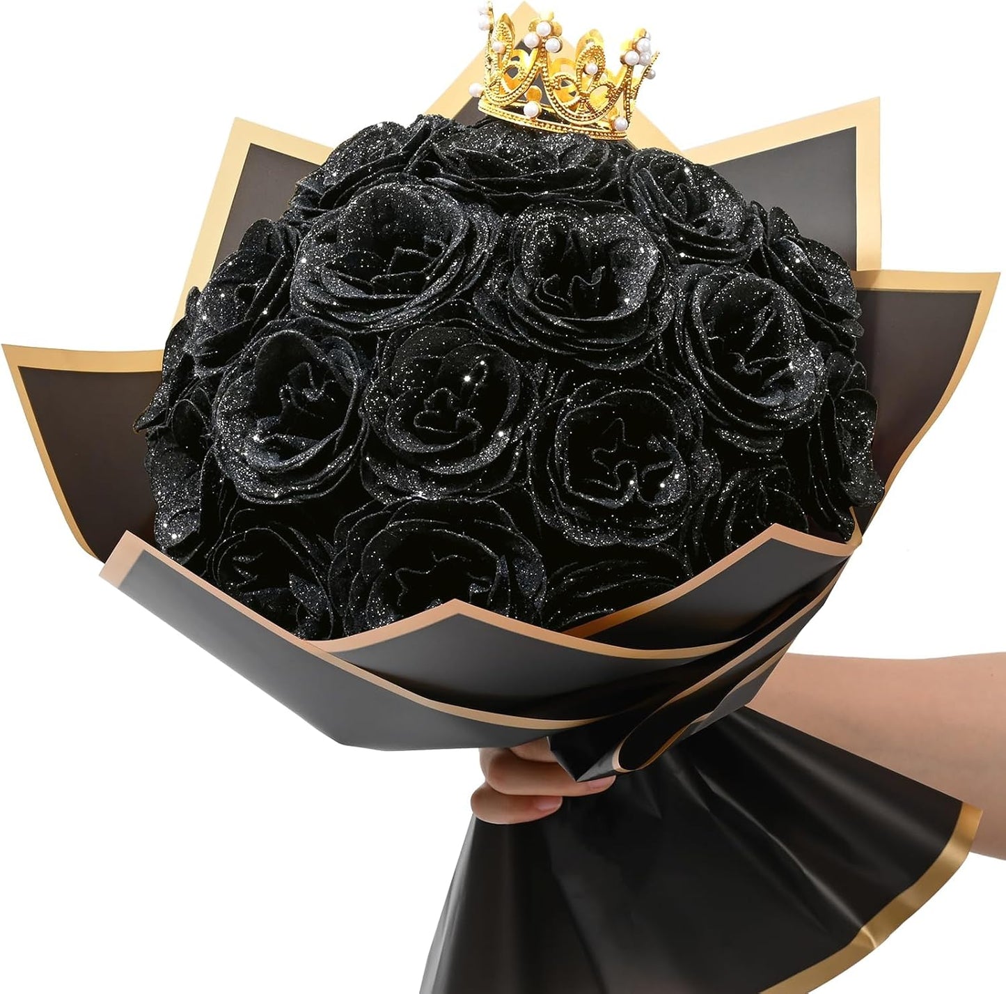 Black Gold – 24pc Luxury Rose Bouquet