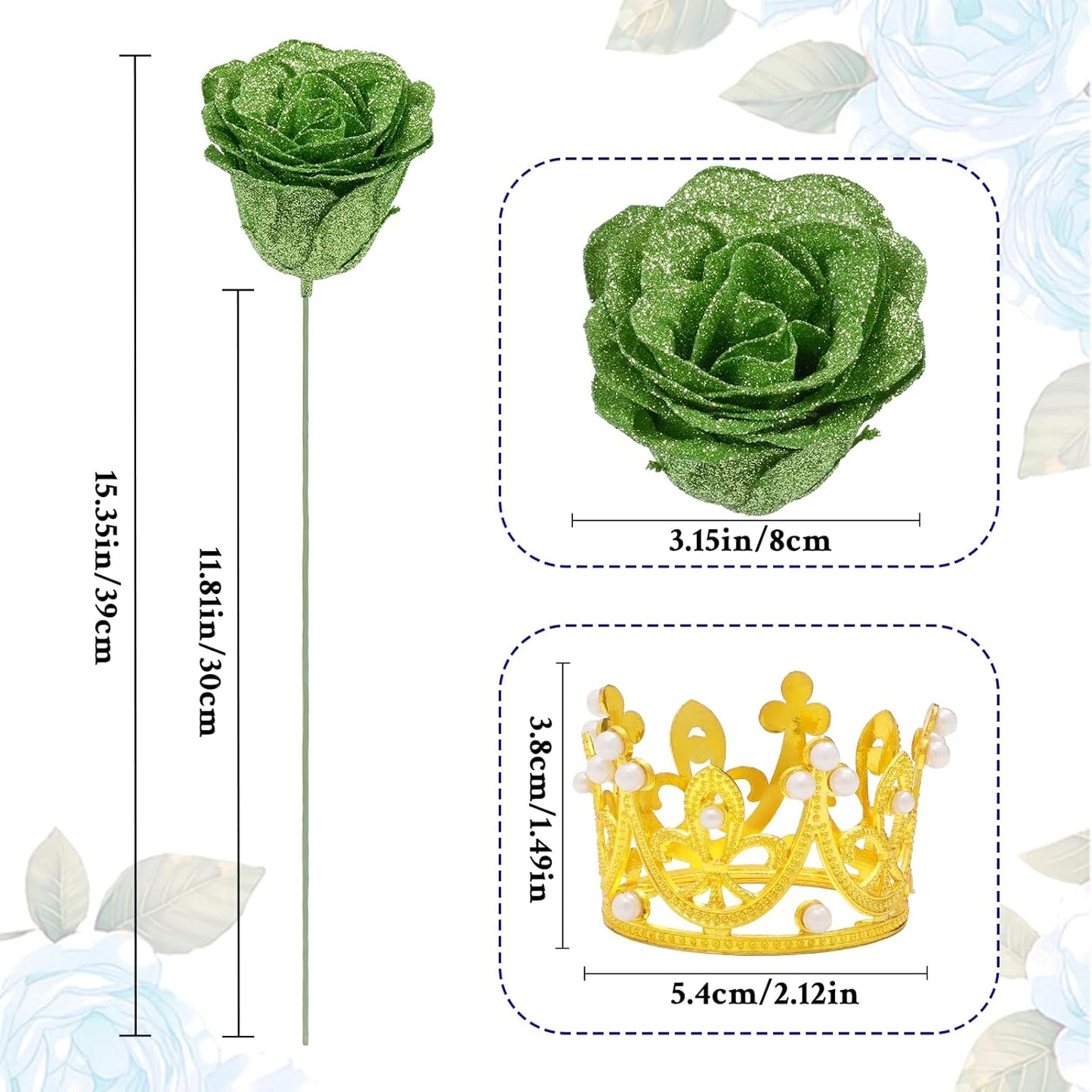 Emerald Queen – 24pc Luxury Rose Bouquet