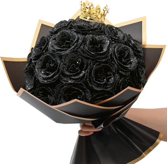 Black Gold – 24pc Luxury Rose Bouquet