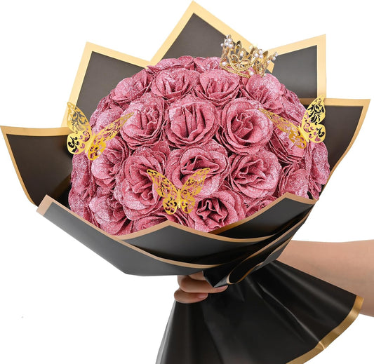 Rose Amethyst – 24pc Luxury Rose Bouquet